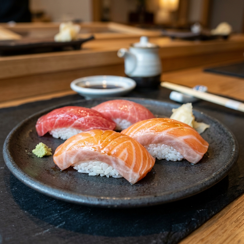 Salmon & Tuna Nigiri